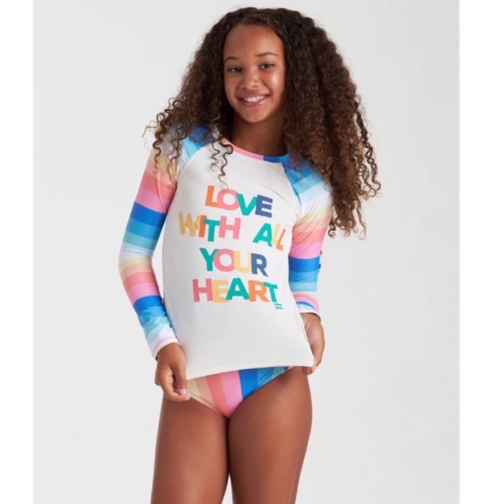 🏄‍♀️ 🌊 Billabong 🌊🏄‍♀️ Girls 👧 Swimsuit 2 Pc| NWT | size 1